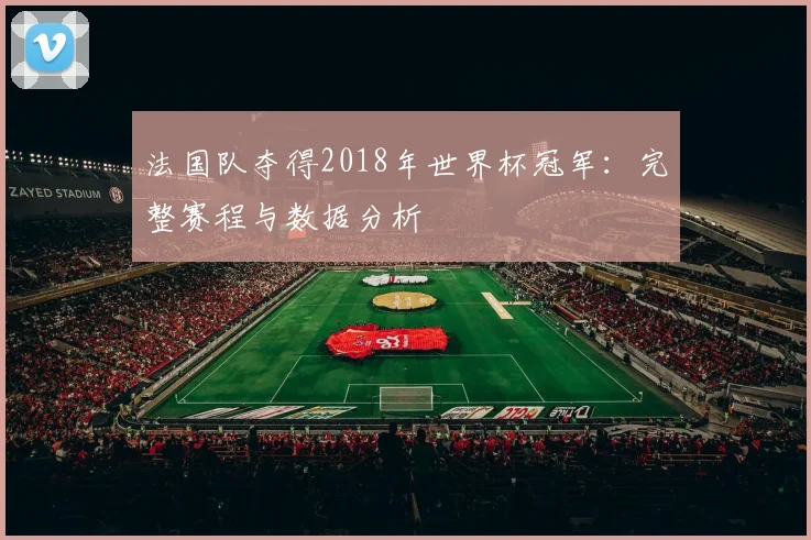 法国队夺得2018年世界杯冠军:完整赛程与数据分析